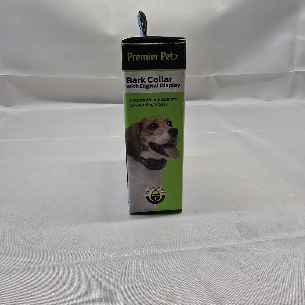 Premier Pet Bark Collar with Digital Display 8+‎ Lbs 6+ Months NEW